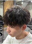 縦落ちパーマ/ツイストスパイラル/名古屋/栄/メンズヘアカット