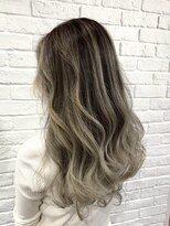 バブルス 新所沢店(BUBBLES)&nbsp;バレイヤージュミルクティーグレージュ♪