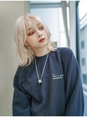 【GEEKS渋谷】ハイトーン/ハイブリーチ/ホワイト/ブロンド/小顔