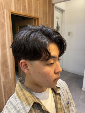 エテバイリリア メンズサロン 堺市駅前店(ete by LILIA.) メンズカット/men'scut/パーマ/ニュアンスパーマ/毛流れパーマ