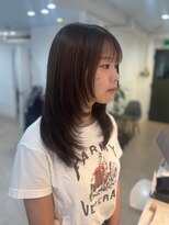 リブレ(LIBRE+hp)&nbsp;【LIBRE恵比寿】ザクザクレイヤー×シースルーバング