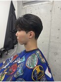 MEN'SHAIRウルフカルマパーマメンズショートイージーパーマ