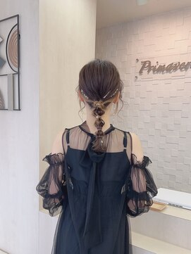 プリマベーラ(Primavera) お呼ばれヘアセット 166