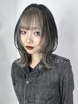 アルバム 銀座(ALBUM GINZA)&nbsp;顔周りレイヤーフェイスフレーミングくびれミディ_ba562261