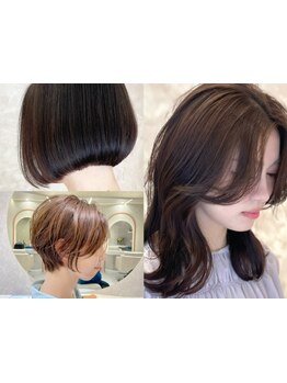 白髪・うねり・ツヤ不足も大人の髪に合った施術で髪の質から美しく。触れるたび深まる美しさに応える場所。