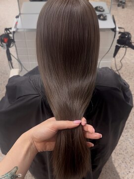 ペレ アネックス 大阪梅田茶屋町店(PELE ANNEX) ミディアムヘア/デザインカラー/フェイスフレーミング/梅田