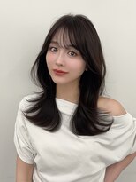 アマトウキョウスマートサロン(AMA TOKYO×Smart Salon) くびれレイヤー/顔まわりカット/レイヤーカット/小顔ヘア