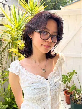 アデ オモテサンドウ(ade omotesando) ワンカール巻いて日々のスタイリングも簡単ふんわりミディアム