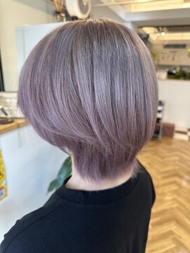 エルア(elua) グレーピンク