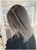 ハイライトバレイヤージュダブルカラーケアブリーチ20代30代40代