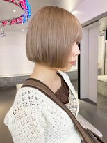 GAME天神ダブルカラー/ブリーチ/ケアブリーチ/ハイブリーチ/ブリーチなしダブルカラー ダブルカラー/ケアブリーチ/ミルクティーベージュ/レイヤー/天神