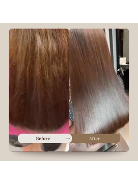 エル ブランシュ elle blanche ロング縮毛矯正