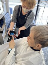 髪質に合わせたメンズ施術対応