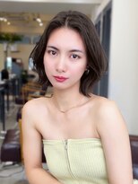 コート 表参道(Cote)&nbsp;美髪大人レイヤーボブまとまるボブグレージュオリーブグレージュ