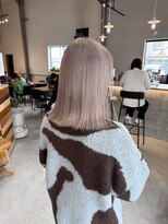 ベルポール(Bell port)&nbsp;着物ヘア/大人ガーリー/ダークアッシュ/似合わせカット/芦屋駅