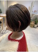丸みショートボブ