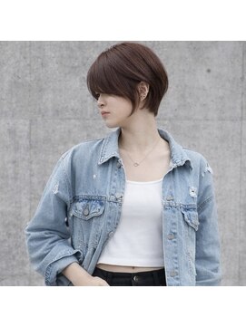 アグ ヘアー ロジェット 松本桐店(Agu hair rojet) 骨格矯正くびれショートボブ