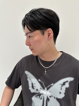 エアー 横浜(AIR) 【寺本】爽やかセンターパート毛流れヘア