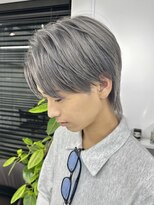 キラ 神戸三宮元町(KILLA)&nbsp;メンズハイトーン/ハイライト/ブリーチなしダブルカラー[神戸]