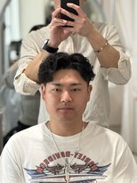 インスヘアー 梅田(INCE HAIR)&nbsp;強めフェザーパーマ