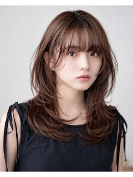 テディ(teddy) レイヤーカット×ひし形レイヤー