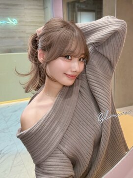 グロー 大宮(GLROW) ブリーチ無しで透明感をゲット！赤みを最大限除去