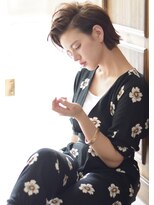 リマ(RIMA)&nbsp;【RIMA】ベージュブラウン×かきあげショート