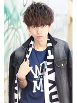 リップス 表参道店(LIPPS)&nbsp;2ブロックマッシュ×ブラストパーマ【ボンジュールマッシュ】