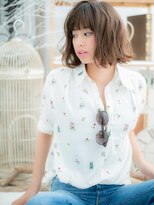 モッズヘア 上尾西口店(mod's hair)&nbsp;小顔スイングカールミディ根元パーマゆるふわミディアムa