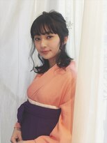 ネオリーブエム(Neolive em;)&nbsp;neolive em  卒業式 袴着付け ヘアセット