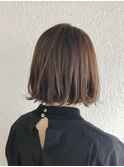 Guest style 外ハネ ルーズ ボブ