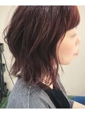 2019 ホロホロHair ミディアムウルフ