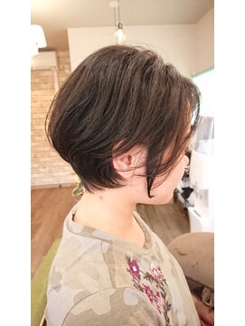 ミエル(miel) 【hair design miel】大人ショート