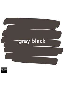 ヘアメイクミワ(HAIR+MAKE MIWA) gray black