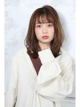 シェルベアー(Shell Bear) 【shellbear 銀座】大人ナチュラル外ハネミディ