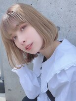 アンブル リュクス 池袋(amble luxe)&nbsp;レイヤーカット/髪質改善/前髪カット／顔まわりカット