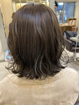 ヘアーサロン イルア 北越谷(hair salon I'LUNA) モテ髪ふんわりボブ