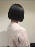小顔セミウェットウェーブピンクベージュハイライトカラー