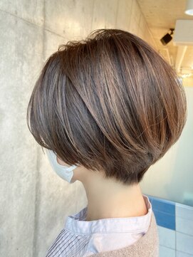ジーナハーバー(JEANA HARBOR) 40代からの大人かわいいハンサムショートボブ☆
