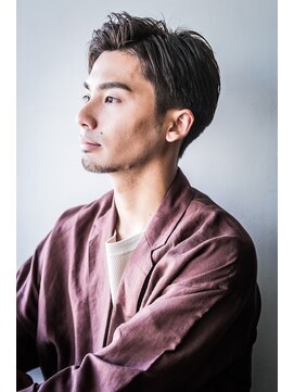 アシャドットオム(asha.HOMME) 七三スタイル