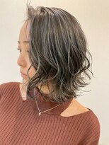 ウル(uLu.)&nbsp;【立体感】コントラストハイライトボブ☆