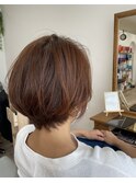 大人可愛いワンカールパーマ