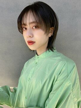 ベイルーム(BAYROOM by HONEY omotesando) 大人可愛い20代30代40代マッシュレイヤー×ブラックグレー