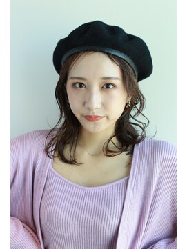 エクリ シセイドウ 麻布十番店(equri×SHISEIDO) 【麻布十番】レイヤー×ベレー帽