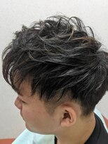 アポロカットステージ 相模大野店&nbsp;アップバング/ツーブロックマッシュ<理容室>[メンズ/相模大野]