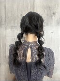 結婚式お呼ばれアレンジ☆