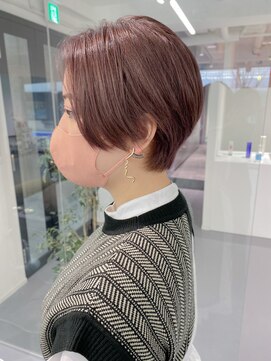 レフ(LEF) 【LEFtatemachi】ハンサムショート/サイドバング/センターパート