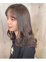 スラッシュ(SLASH)&nbsp;髪質改善/グレージュ/透明感カラー/ナチュラル/艶髪