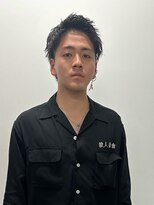 モリゲン フェローシップ レグ(MORIGEN fellowship REGU)&nbsp;アップバング束感ショートツーブロックスキンフェード0606