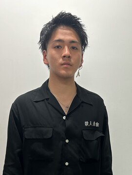 モリゲン フェローシップ レグ(MORIGEN fellowship REGU) アップバング束感ショートツーブロックスキンフェード0606